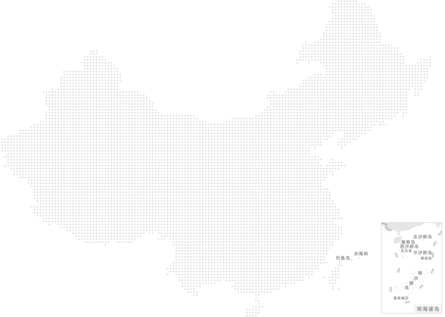 中国产能分布图